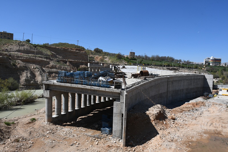 نگاهی به روند پروژه بزرگ پل چهارم شهر یاسوج