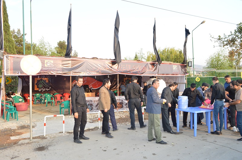 افتتاحیه موکب شهرداری یاسوج به مناسبت محرم الحرام