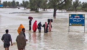 برپایی ایستگاه جمع آوری کمک برای سیستان و بلوچستان با مشارکت شهرداری یاسوج