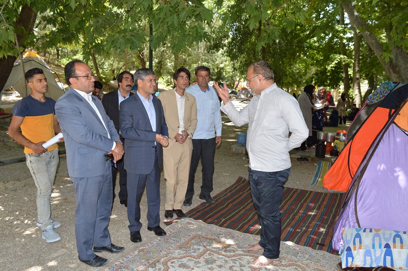 بازدید شهرداریاسوج از آبشار