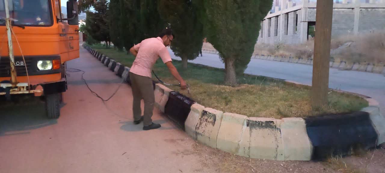 ساماندهی گلزار شهدای یاسوج