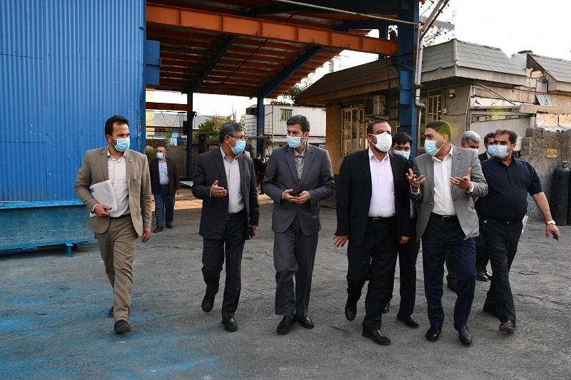 بازدید معاون وزیر کشور از  ساخت کارخانه بازیافت 