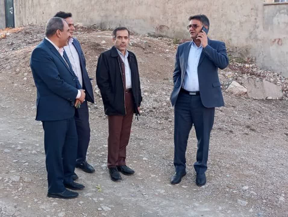 بازدید میدانی  از  محلات کم بر خوردار