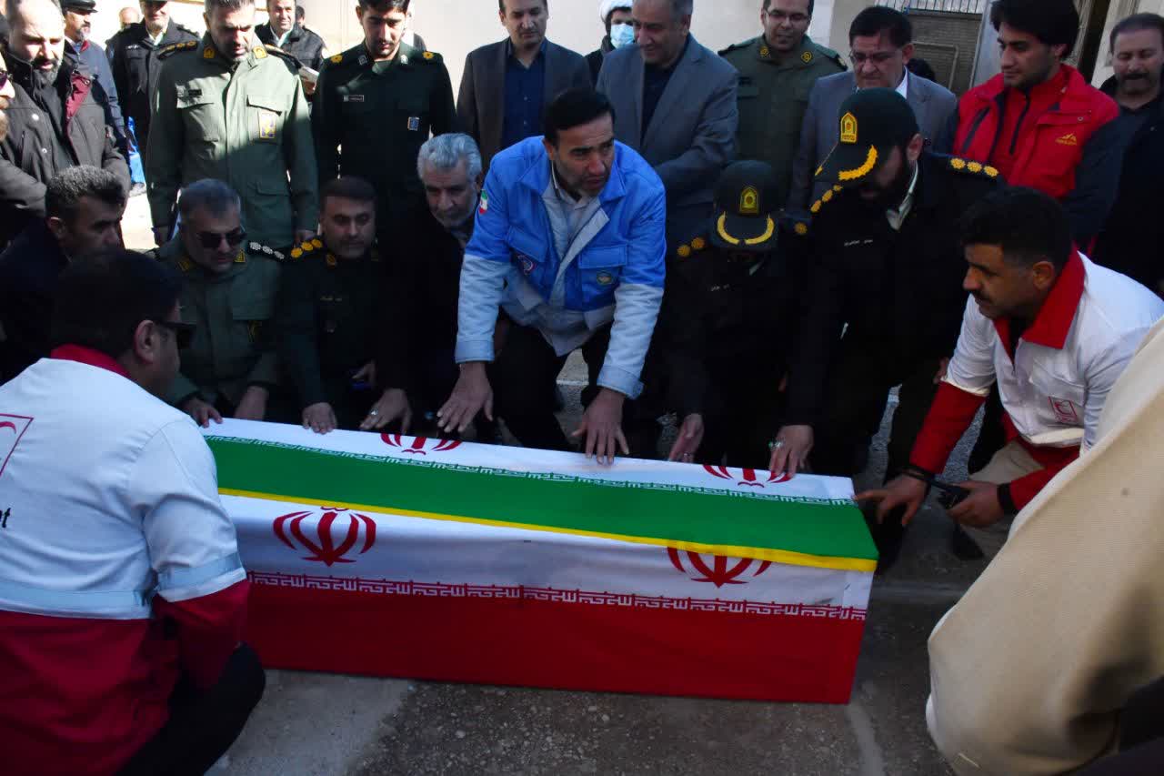 مشارکت شهرداری در برگزاری مانور تدفین شهدا