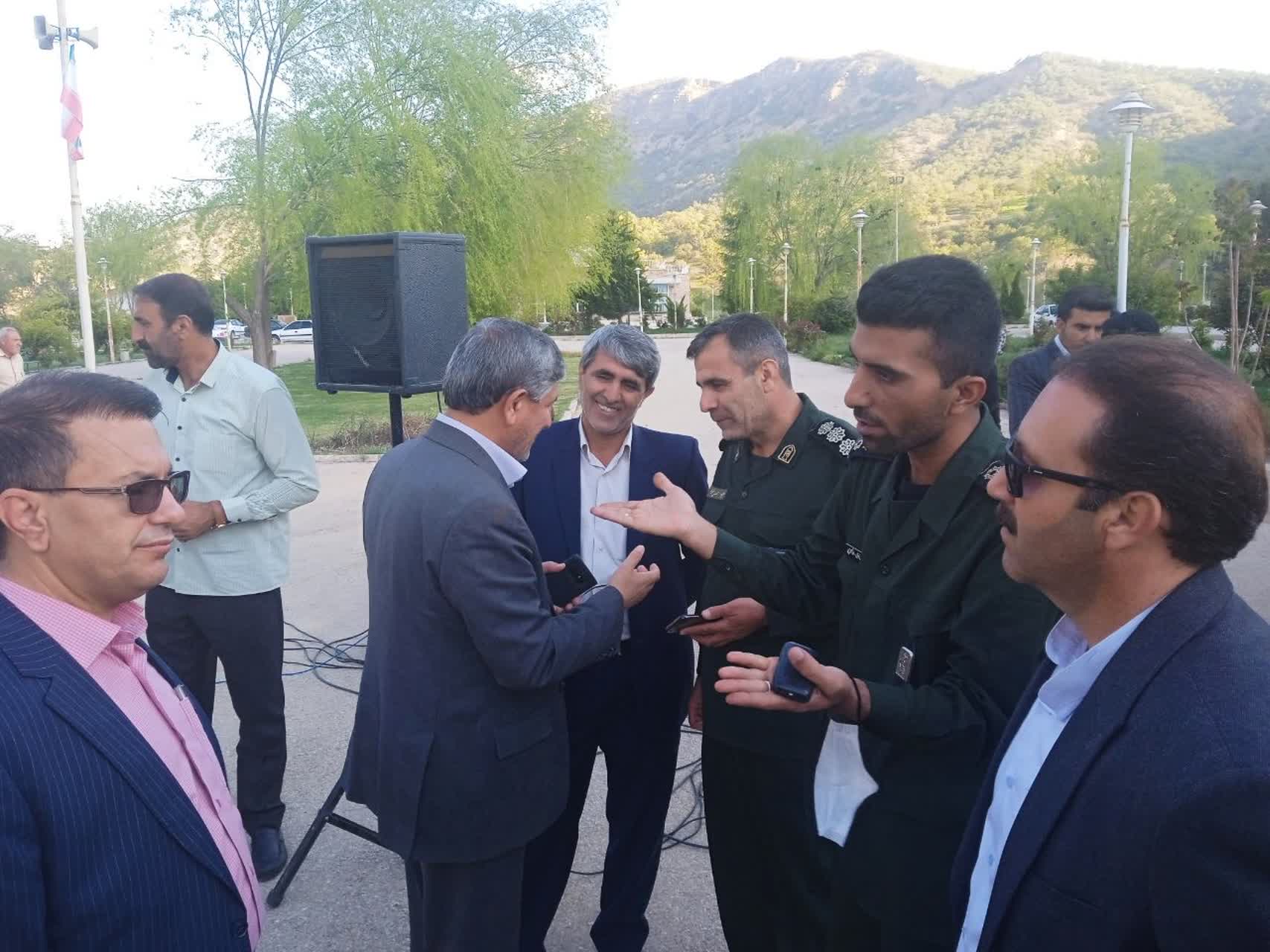 مراسم ضیافت افطار و تکریم پاکبانان شهرداری