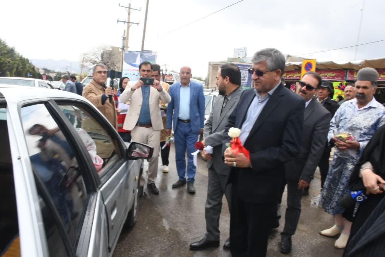 استقبال شهردار از مهمانان نوروزی 1402