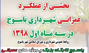تشریح وضعیت پروژه های عمرانی شهر یاسوج از زبان شهردار